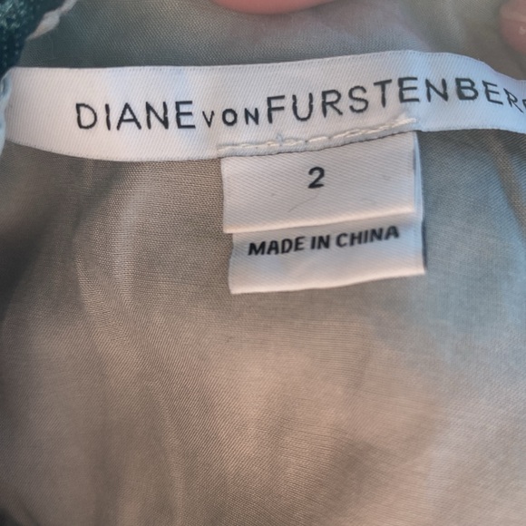 😍DVF Silk blend Seira Skirt Hexagon - Picture 4 of 9